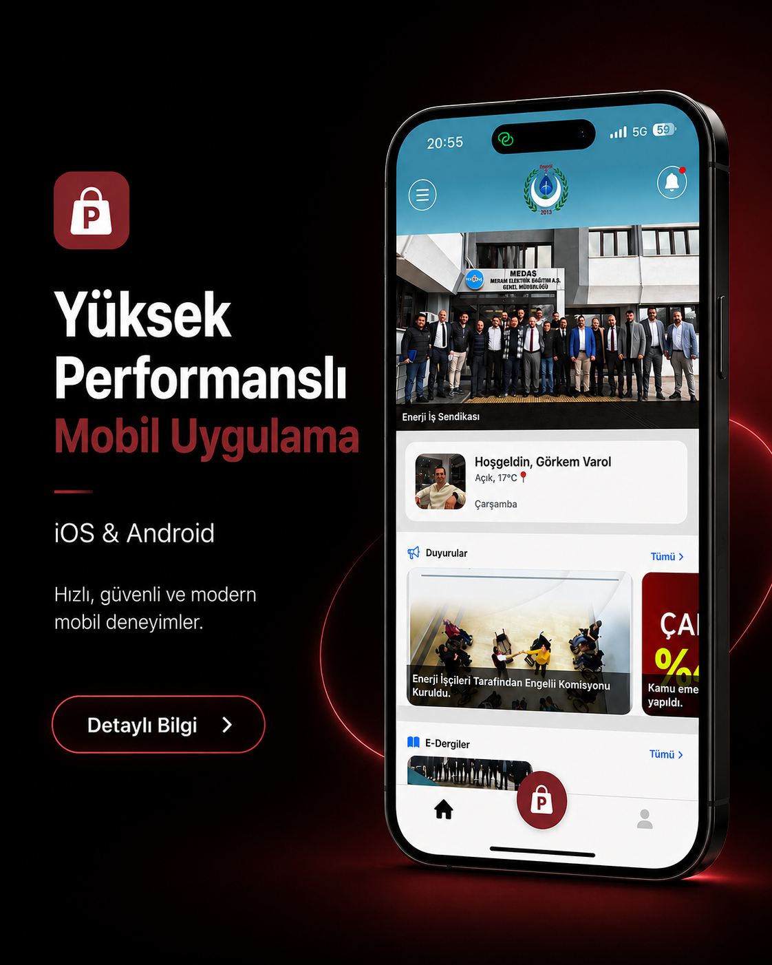 Mobil Uygulama Geliştirme (iOS & Android)